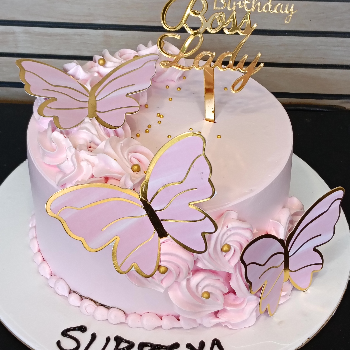  Chocolate Dutch Cake 1kg with Birthday Topper 7 LAYERS Laxmi Vandan Building Shop No 4,Irani Wadi Road No 2 Kandivali West