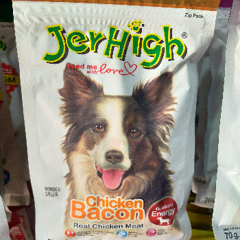  Jerhigh Chicken Bacon Tasty High-Protein Dog Treats ARORA PETS SHOP NO.3D/171 MARKET NO.3, N.I.T FARIDABAD, Haryana, 121001
