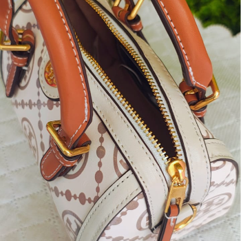 Tory Burch T Monogram Barrel Petite Bag Chic Arm Candy - Image 2
