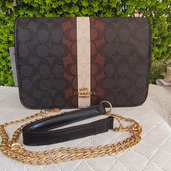 COACH Cross Body Bag Black Stylish Everyday Handbag - Image 2
