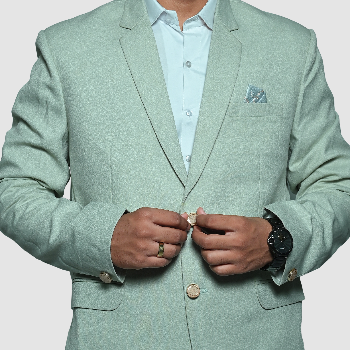 Men's Blazzer Slim Fit 2-Button Formal Coat - Image 1