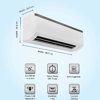 DAS GLOBAL TRADING COMPANY - Daikin 1.0 Ton Inverter Split AC 3 Star Cooling in Hooghly