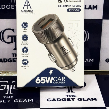  Dual Port USB & Type-C Car Charger THE GADGET GLAM Shop-2 THE GADGET GLAM Skywalk, Chenpur Rd, Near Godrej Garden City, Jagatpur, Gota,