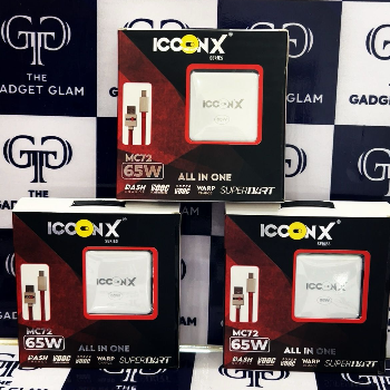 ICCONX Super VOOC Charger 240W Fast Charging Adapter THE GADGET GLAM Shop-2 THE GADGET GLAM Skywalk, Chenpur Rd, Near Godrej Garden City, Jagatpur, Gota,