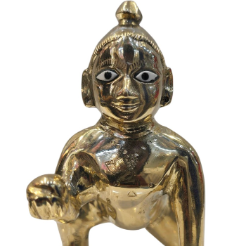 GOPAL GAUTAM - Laddu Gopal Ji Divine Bal Krishna Idol Statue in Vrindavan