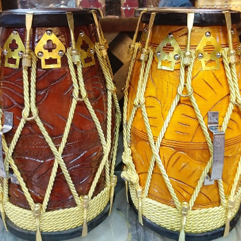 SARLAS MUSICALS - Sarlas Musicals Premium Wooden Dholak in Patiala