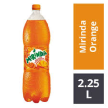  Mirinda 2.25L Big Bottle Refreshing Orange WELCOME SUPER MARKET #81/155/11/5. Parvathi Nagar, Bansuri Hotel Building. Opp. Register Office, Kurnool