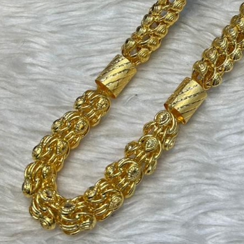 Mens Gold Chain Elegant Daily Wear Necklace - Image 2