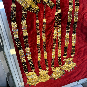 Designer Maharashtrian Gold-Plated Mangalsutra