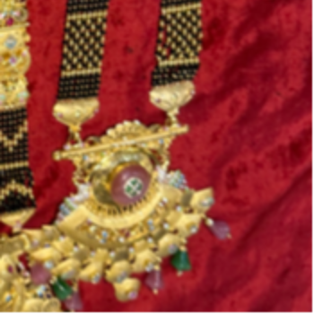 Designer Maharashtrian Gold-Plated Mangalsutra - Image 4