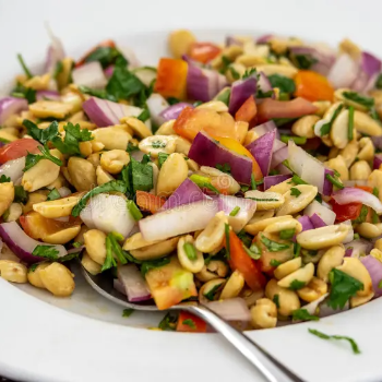 Crispy Punjabi Papad & Peanut Masala Snack - Image 2
