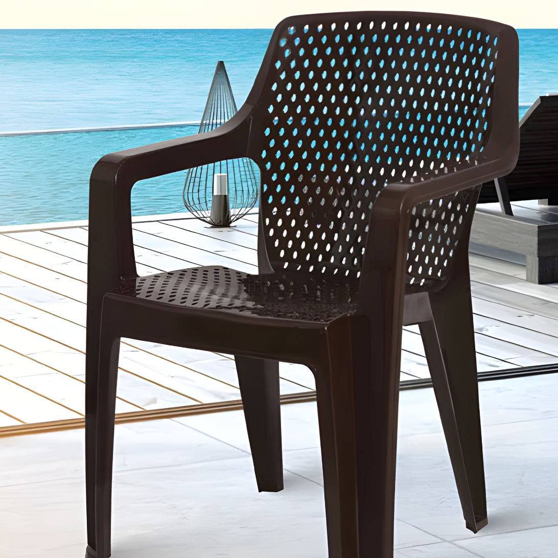 CHR-0231 Comfortable Durable Plastic Chair displayed in Hodal - Image 2