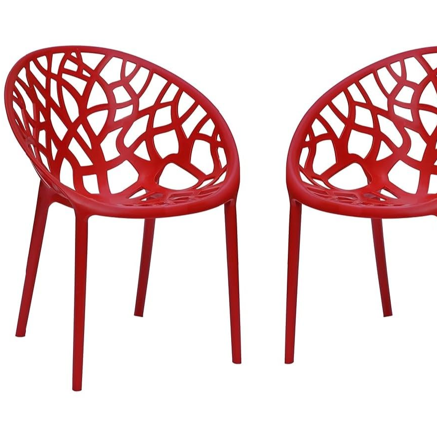 CHR-0232 Durable Comfort Plastic Chair displayed in Hodal, featuring a sleek design and sturdy build. - Image 2