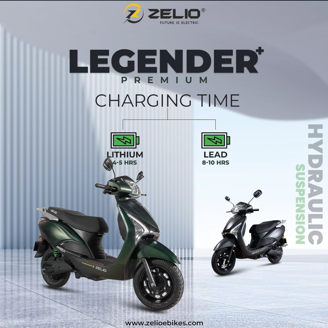 Zelio Mystery Electric Scooter Stylish Eco-Friendly Ride - Image 1