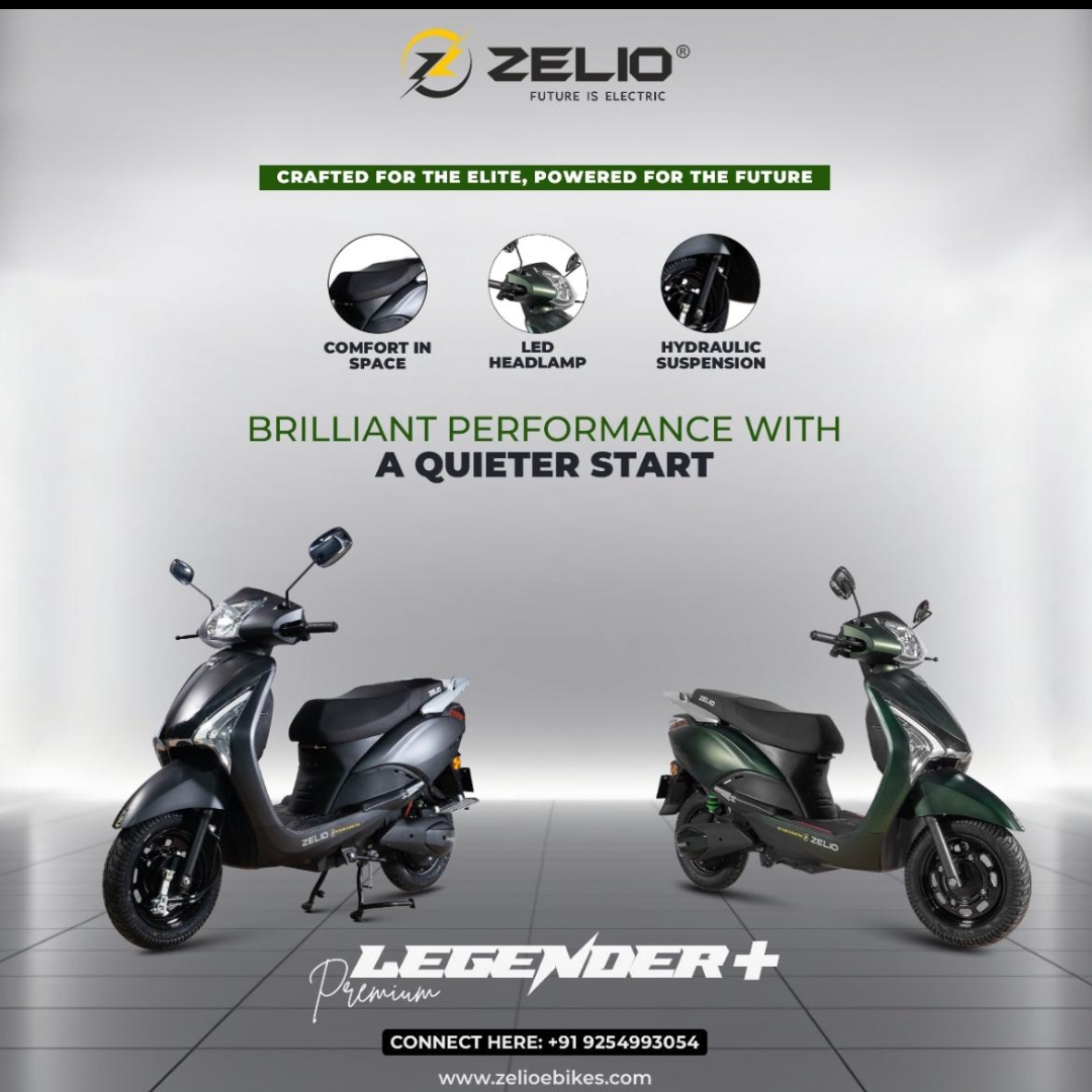 Zelio Mystery Electric Scooter Stylish Eco-Friendly Ride - Image 2