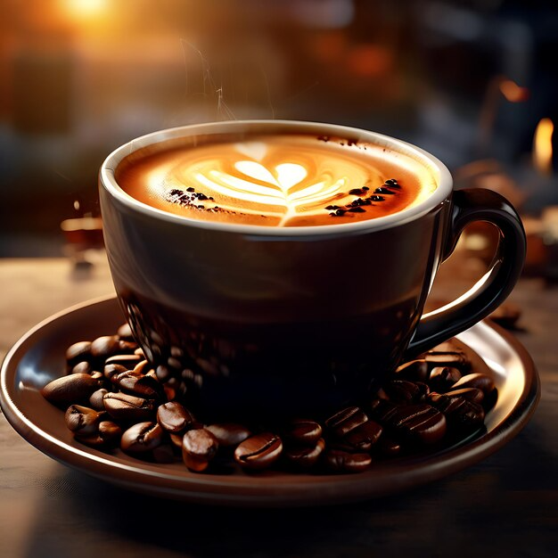 VINTAGE CAKE STUDIO - Creamy Café Latte Rich Espresso Blend Beverage in Sirhind
