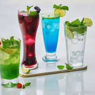 Blue Lagoon Mint Mojito Black Current Cake Trio - Image 1