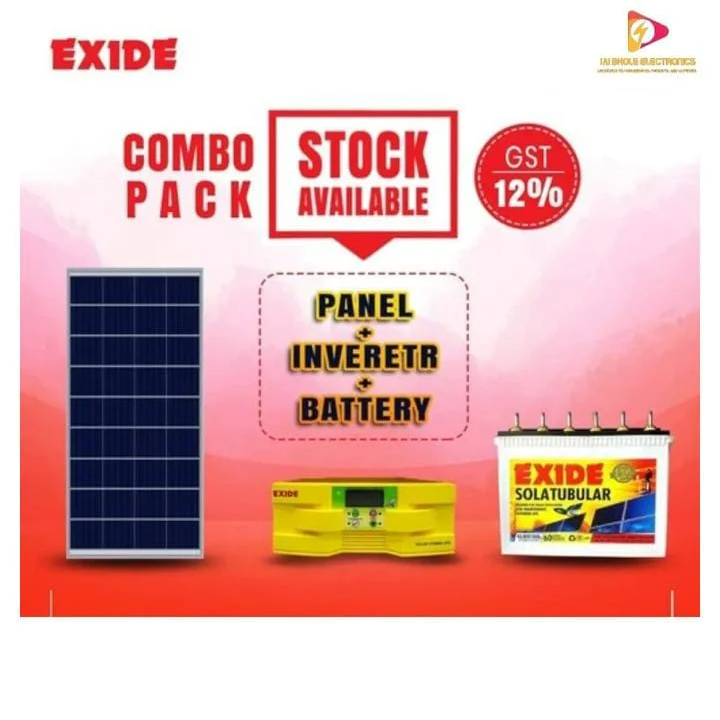 ISHA BATTERY AND SOLAR POWER SYSTEM - Exide Solar Battery 150Ah Long Backup Inverter Battery in Agra