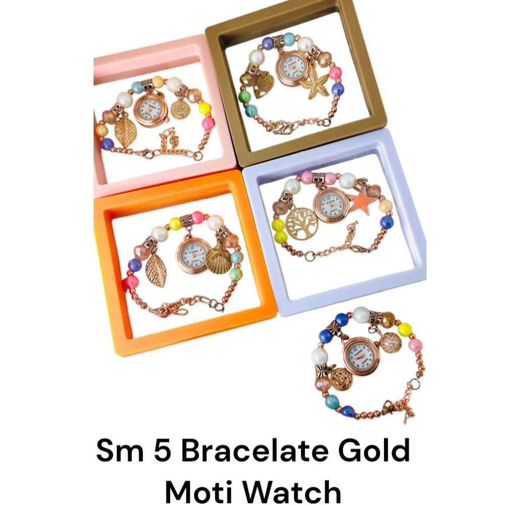 RAJCOM - Golden Moti Watch for Elegant Style in Barmer in Barmer