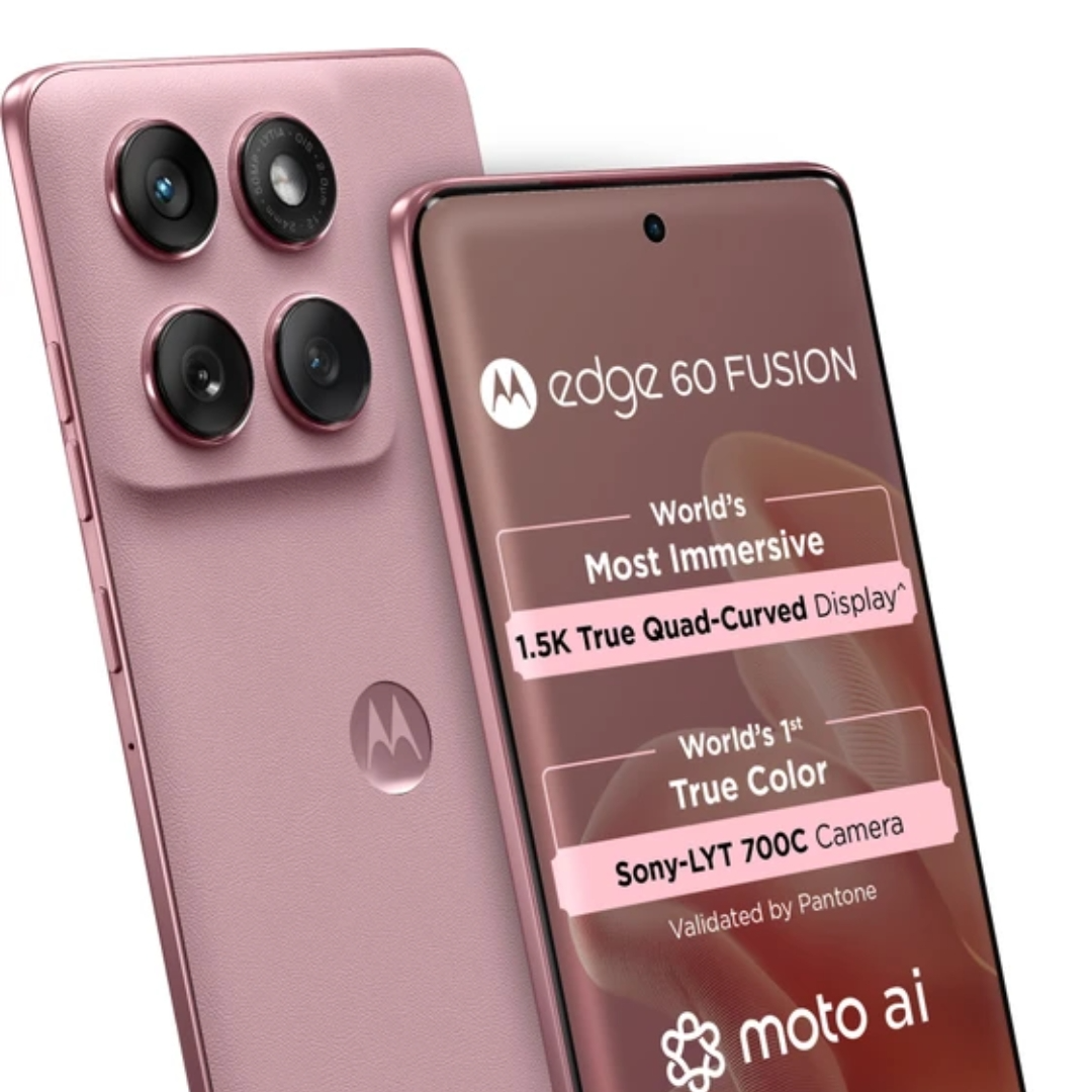 CHARLIE MOBILES SHOP - Moto Edge 60 Fusion 12/256 Pantone Zephyr Phone in Kirandul