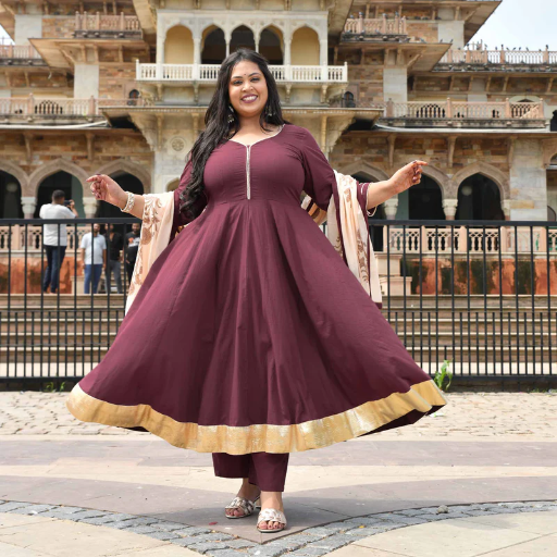  Shree Syam Anarkali Dress - Elegant Ethnic Wear SHREE SHYAM VASTRALAYA KHASRA NO-555/2 SECTOR 79, Manesar, Haryana, 122004