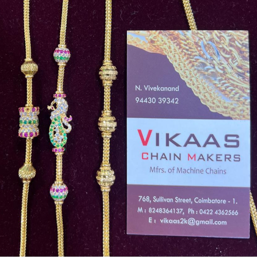 Mogapu Sundari Chain Elegant Traditional Gold-Tone Necklace