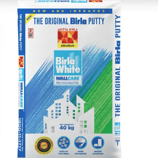 RAMA KRISHNA ENTERPRISES - Birla White WallCare Extra HP 40kg Putty Pack in Samastipur