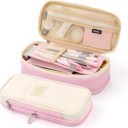 Sandhya School Pencil Pouch Durable Kids Stationery Case - Image 1