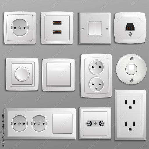  Premium Switches and Sockets for Safe Home Wiring AYUSH KUMAR JALALABAD ASARGANJ MUNGER PIN: 813201 Nearest Me : Punjab National Bank