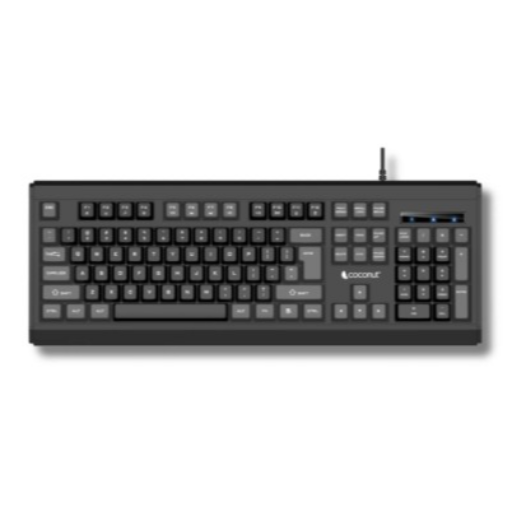 SWASTIK INFOTECH - Coconut Steel-K27 Rugged USB Wired Keyboard in Dhanbad