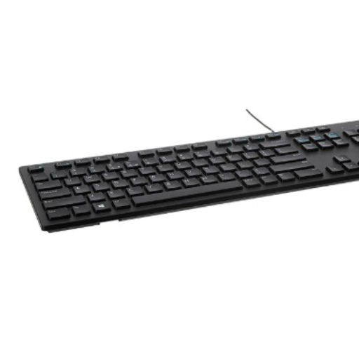 Dell KB216 Multimedia Keyboard Spill-Resistant USB Chiclet - Image 1
