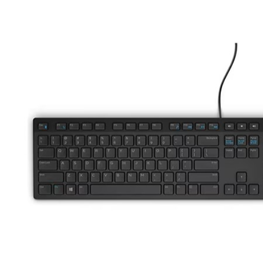 Dell KB216 Multimedia Keyboard Spill-Resistant USB Chiclet - Image 2