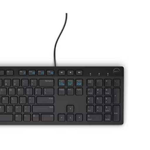 Dell KB216 Multimedia Keyboard Spill-Resistant USB Chiclet - Image 3