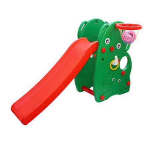 Elephant Slide PGS-205 in vibrant colors showcased in a Guwahati backyard