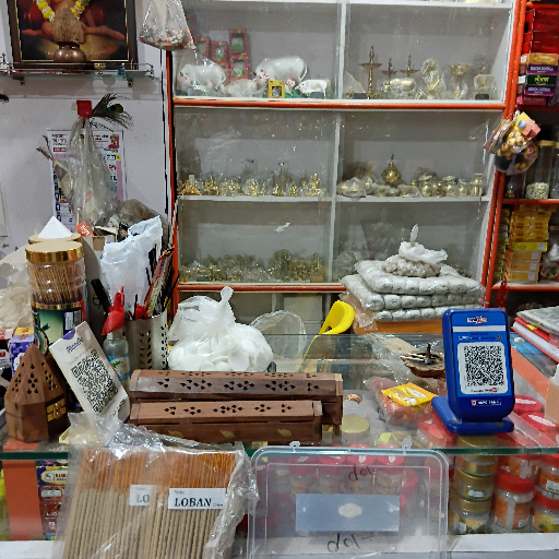 Cotton product display featuring दियाकॉटन, कॉपर अँड ब्रास भगवान मूर्ती फोटो फ्रेमस at SHREE SAIRAJ SUGANDHALAYA in Pune - Image 3