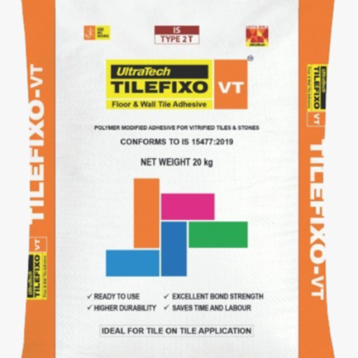 KK TRADERS - UltraTech Tilefixo High Strength Tile Adhesive in Malappuram