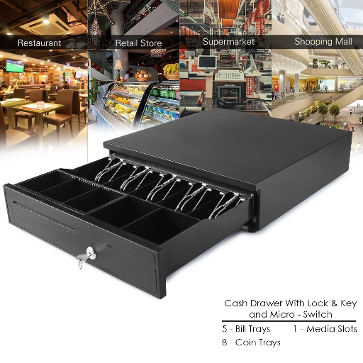 Electronic Cash Drawer Tray-450A Secure POS Drawer - Image 2
