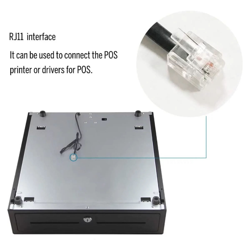 Electronic Cash Drawer Tray-450A Secure POS Drawer - Image 3