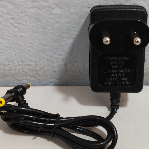  12V 1A Adaptor Reliable Power Supply Charger OHM ELECTRONIX 795A Edayar Street, Coimbatore, Tamil Nadu, 641001