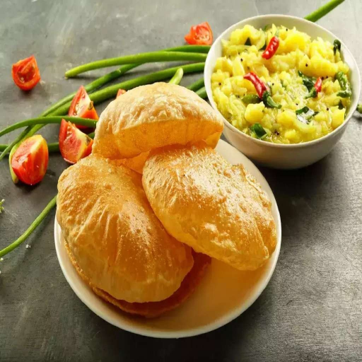 LAKSHMI IDLY KADAI - Poori – Fluffy South Indian Breakfast Classic Thanjavur in Thanjavur