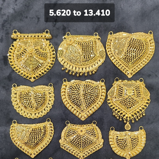 Bengali Mangalsutra Lockets Traditional Bridal Jewellery