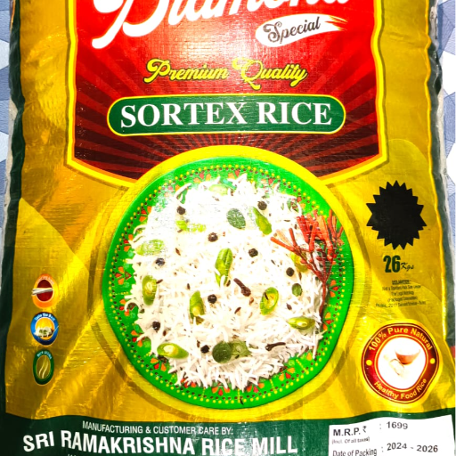 SRI CHOWDESHWARI RICE TRADERS - Diamond Special Sortex Rice in Bengaluru in Bengaluru
