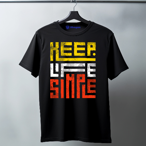  Printed Round Neck T-Shirts 220 GSM SHOGUN Hemanagar Road No-6 Boduppal Main Road