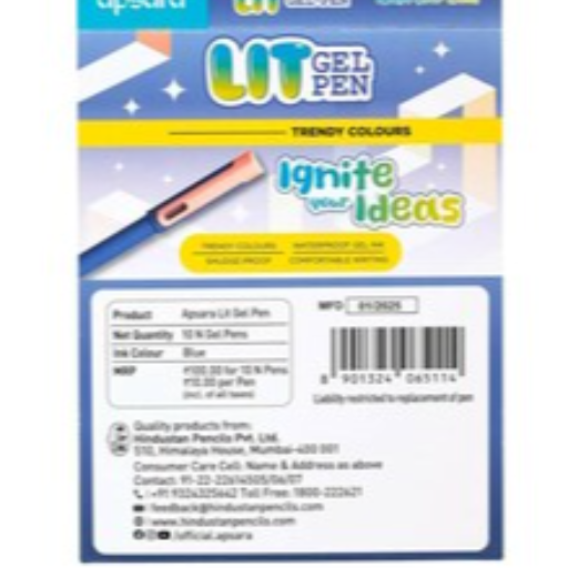 Apsars Lit Gel Pen in Visakhapatnam - Smooth Writing - Image 2