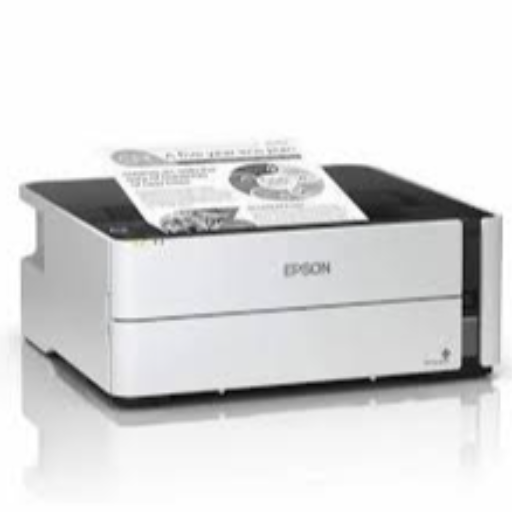 EPSON M 1140 A4 mono printer with duplex printing capabilities displayed on a desk in Jhansi