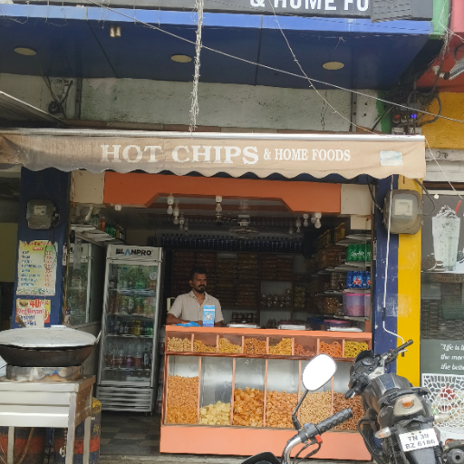 Bag of crispy hot chips from 7 HOT CHIPS AND HOME FOODS in Nizamabad — golden and crunchy snack
