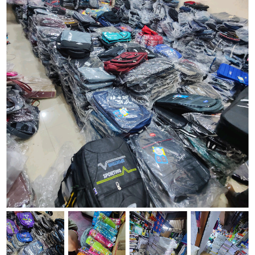 Stylish school bag's 🛍️ available in various colors and designs at SEETA DEVI SHAH in WAIDHAN, perfect for students.