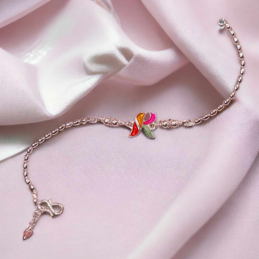 Silver Rakhi by Jauhari Jewellers Premium Real Rakhi - JAUHARI JEWELLERS