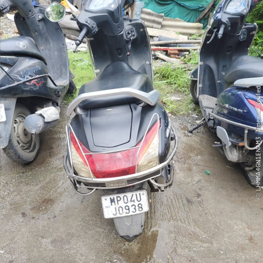 Activa scooter available for rent in Gwalior — sleek design, perfect for city commuting