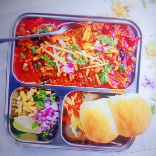 RADHIKA CAFE - Kolhapuri Misal Pav with 3 Pav Spicy Snack in Faridabad